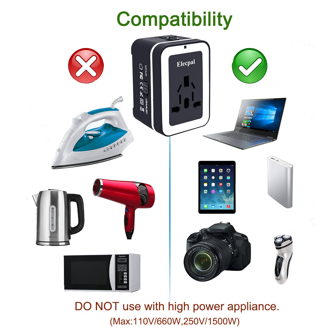 International Universal Travel Adapter