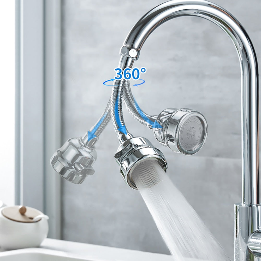 Movable Kitchen Faucet Booster Shower